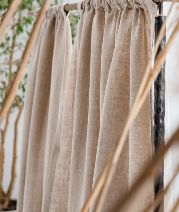 Kitchen Linen Curtains