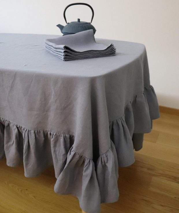 Rustic tablecloth