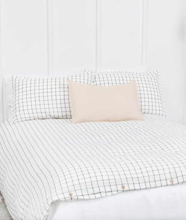 Linen Duvet Cover Eco Friendly, King Size Linen Bed
