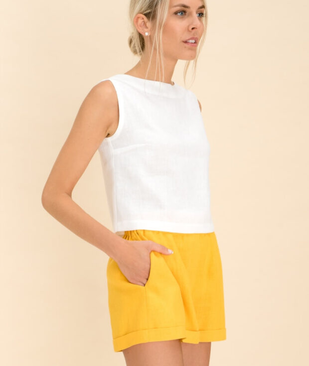 Linen Tank Top
