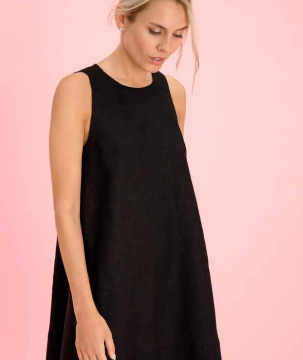 Mini Linen Dress