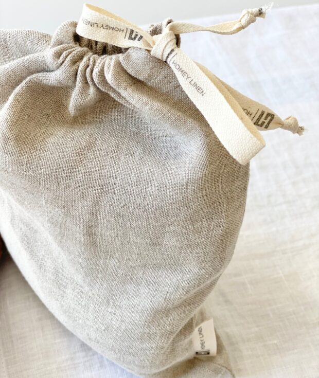 linen bag for nuts