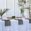 Easter Table Setting With Linen
